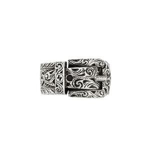 NIB Gucci Sterling Silver Garden Ring Size 12